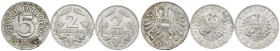 Austria - lotto di 3 monete - Ag. - anni e nominali vari

BB/SPL

SPEDIZIONE IN TUTTO IL MONDO - WORLDWIDE SHIPPING