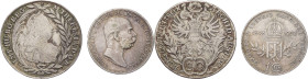 Austria - Lotto n.2 monete composto da Francesco Giuseppe I (1848-1916) 1 Corona 1908 - e Maria Teresa (1740-1780) 20 Kreuzer 1780 - Ag

med.BB+

...
