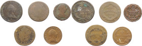 Austria - lotto di 5 monete di cui 3 da 1 kreuzer (1772 - 1781 - 1804) e 2 da 1/2 kreuzer (1774 - 1781) - Ae

med. mBB 

SPEDIZIONE SOLO IN ITALIA...