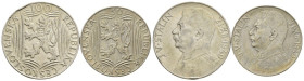 Cecoslovacchia - lotto 2 monete da 100 e 50 Corone 1949 - 70° Anniversario della nascita di Joseph Stalin

MB/BB

SPEDIZIONE SOLO IN ITALIA - SHIP...