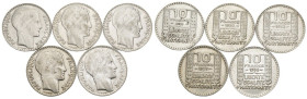 Francia - lotto di 5 monete da 10 Franchi - Ag. 680 - Gr. 50

BB/SPL+

SPEDIZIONE SOLO IN ITALIA - SHIPPING ONLY IN ITALY