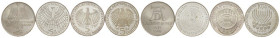 Germania Federale - lotto di 4 monete da 5 Marchi - Ag. - anni vari

BB+/SPL+

SPEDIZIONE IN TUTTO IL MONDO - WORLDWIDE SHIPPING