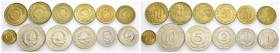 Jugoslavia - Lotto di 12 monete da 50 a 1 dinar di anni vari

SPEDIZIONE SOLO IN ITALIA - SHIPPING ONLY IN ITALY