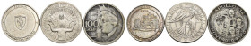 Lotto di 3 medaglie in argento - gr. 42,43

SPEDIZIONE IN TUTTO IL MONDO - WORLDWIDE SHIPPING