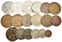 Lotto di 18 monete mondiali - anni e nominali vari

MB/SPL

SPEDIZIONE IN TUTTO IL MONDO - WORLDWIDE SHIPPING