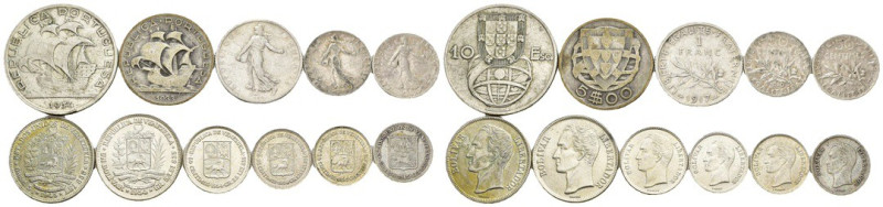 Monete Mondiali - lotto di 11 monete - Ag. - Gr. 45

BB/SPL+

SPEDIZIONE IN ...