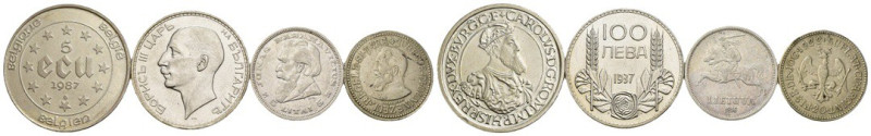 Monete Mondiali - lotto di 4 monete - anni e nominali vari - Ag

SPL

SPEDIZ...