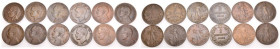 Regno d'Italia - Vittorio Emanuele III (1900-1943) - lotto di 12 monete da 2 centesimi di anni vari - Ae

med.mBB 

SPEDIZIONE SOLO IN ITALIA - SH...