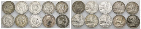 Vittorio Emanuele III (1900-1943) - Lotto di 10 monete da 1 lira di anni vari - Ag

SPEDIZIONE SOLO IN ITALIA - SHIPPING ONLY IN ITALY
