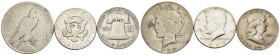 Stati Uniti d'America (1776-oggi) - lotto di 3 monete - Ag. 900 - anni e nominali vari

MB

SPEDIZIONE IN TUTTO IL MONDO - WORLDWIDE SHIPPING
