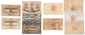 Lotto di 5 banconote 1848 - Moneta Patriottica - nominali vari

med. BB+

SPEDIZIONE SOLO IN ITALIA - SHIPPING ONLY IN ITALY
