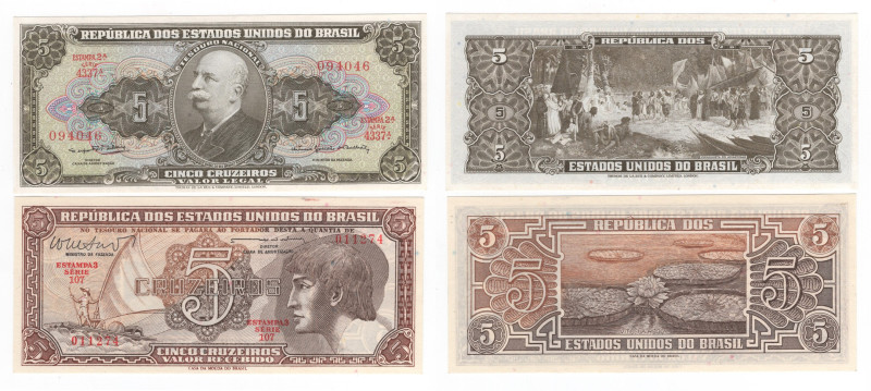 Brasile - Repubblica degli Stati Uniti del Brasile (1889-1967) Lotto n.2 Bancono...