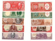 Cile - Lotto di 5 banconote - anni e nominali vari

FDS

SPEDIZIONE IN TUTTO IL MONDO - WORLDWIDE SHIPPING