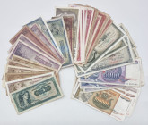 Jugoslavia - lotto di 45 banconote - anni e nominali vari

MB/SUP

SPEDIZIONE IN TUTTO IL MONDO - WORLDWIDE SHIPPING