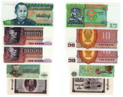Burma - lotto di 5 banconote - anni e nominali vari

FDS

SPEDIZIONE IN TUTTO IL MONDO - WORLDWIDE SHIPPING