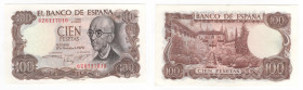 Spagna - 100 Pesetas 17.11.1970 - N° 6Z6117010

SPEDIZIONE IN TUTTO IL MONDO - WORLDWIDE SHIPPING