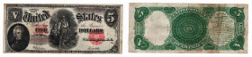 U.S.A. - 5 Dollari - Serie 1907

MB/BB

SPEDIZIONE IN TUTTO IL MONDO - WORLDWIDE SHIPPING