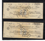 Cassa di Risparmio di Pisa - lotto di 2 assegni da 500 Lire 1944

SPL

SPEDIZIONE IN TUTTO IL MONDO - WORLDWIDE SHIPPING