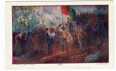 Cartolina postale d'epoca raffigurante dipinto di P. Nomellini - Moti insurrezionali 1948 (prezzo di catalogo €30)

SPEDIZIONE IN TUTTO IL MONDO - W...
