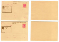 Lotto di 2 cartoline postali 1964 affrancatura da lire 40

SPEDIZIONE IN TUTTO IL MONDO - WORLDWIDE SHIPPING