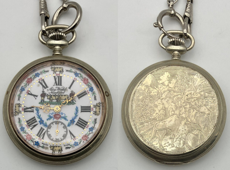 Orologio d'epoca, da tasca, integro, funzionante, senza garanzia di precisione n...