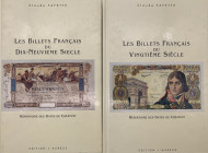 C. Fayette - Les Billets Francais du Vingtieme Siecle - due volumi edizione 1990

SPEDIZIONE IN TUTTO IL MONDO - WORLDWIDE SHIPPING