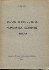 CIFERRI R. - Saggio di bibliografia numismatica medioevale italiana. Pavia, 1963. Pp. 498. Ril. ed buono stato.

SPEDIZIONE IN TUTTO IL MONDO - WORL...