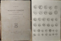 BOURLIER P. P. Baron D’AILLY - Recherches sur la monnaie romaine depuis son origine jusqu'a la mort d'Auguste. Troisieme division. Sigles set monogram...