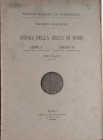 MARTINORI E. - Annali della zecca di Roma. Leone X (19 marzo 1513-1 dicembre 1521) Adriano VI (9 gennaio 1522-14 settembre 1523) Sedi Vacanti (1521-15...