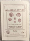 NEWELL E. T. – Due tesoretti da Minturno. – GIACCARDI A. - Il significato dei titoli primari di Ferdinando IV di Borbone presenti sulla sua monetazion...