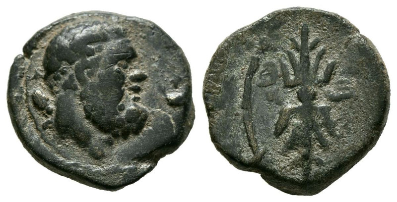 PISIDIA, Selge. Ae13. (Ae. 2,52g/13mm). Siglo II-Siglo I a.C. (SNG Copenhagen 26...