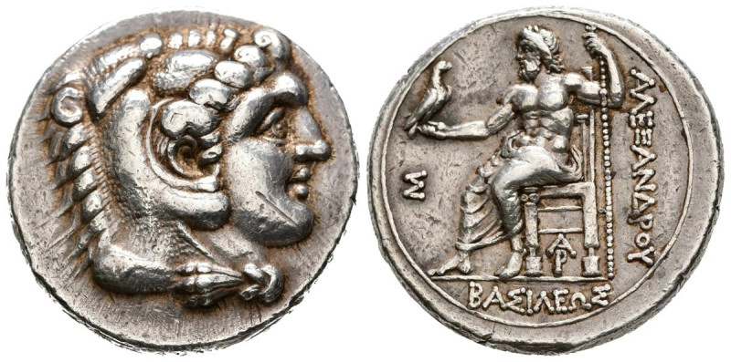 REYES DE MACEDONIA, Alejandro III el Grande. Tetradracma. (Ar. 17,16g/27mm). 324...