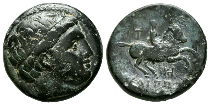 REYES DE MACEDONIA, Filipo III Arrhidaios. Ae18. (Ae. 4,97g/18mm). 323-317 a.C. ...