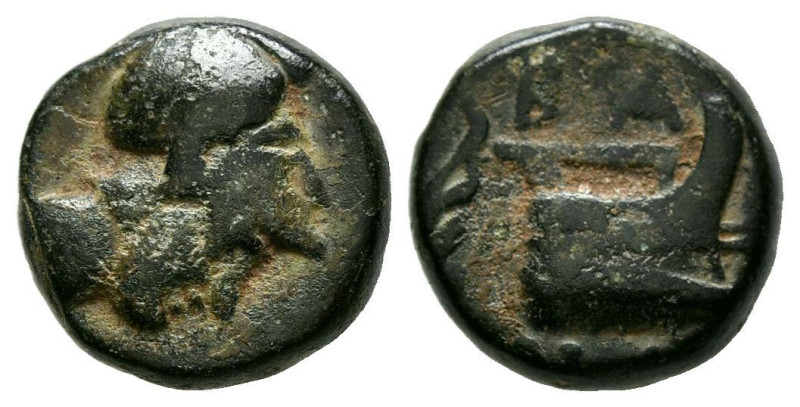 REYES DE MACEDONIA, Demetrios I Poliorketes. Ae11. (Ae. 2,17g/11mm). 300-395 a.C...