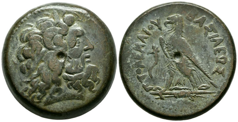 REINO PTOLEMAICO, Ptolomeo IV Philipator. Ae41. (Ae. 71,20g/41mm). 221-204 a.C. ...