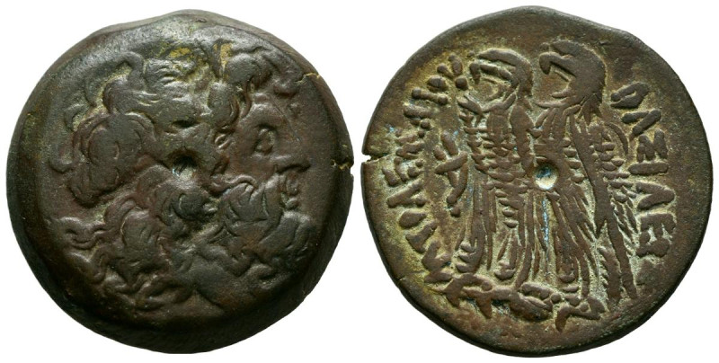 REINO PTOLEMÁICO, Ptolomeo VI Filometor. Ae29. (Ae. 19,78g/29mm). 180-145 a.C. (...