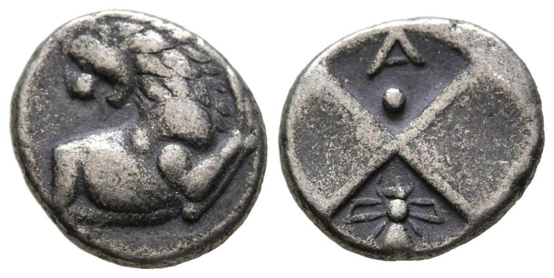 TRACIA, Chersonesos. Hemidracma. (Ar. 2,33g/14mm). 386-338 a.C. (SNG Copenhagen ...