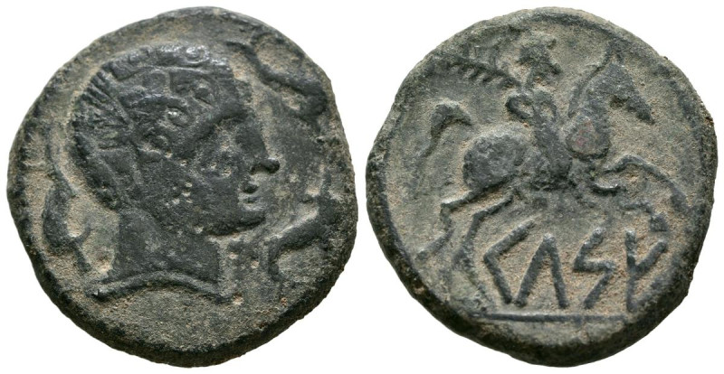 CELSE (Velilla del Ebro, Zaragoza). As. (Ae. 15,44g/27mm). 120-50 a.C. (FAB-771)...