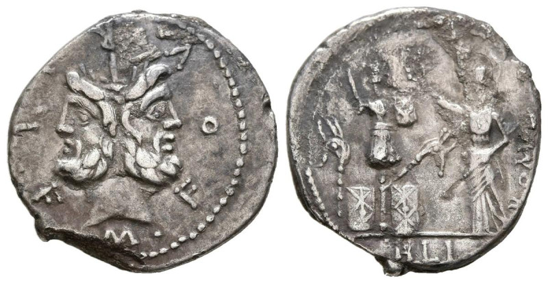 GENS FURIA. Denario. (Ar. 3,43g/19mm). 119 a.C. Italia Central. (Crawford 281/1;...