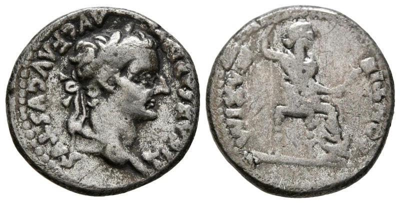 TIBERIO. Denario. (Ar. 2,52g/18mm). 36-37 d.C. Lugdunum. (RIC 26). Anv: Cabeza l...
