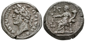 ANTONINO PIO. Tetradracma. (Ar. 14,96g/24mm). 149-150 d.C. Alejandría. (RPC 13658). Anv: Cabeza laureada de Antonino Pío a izquierda, alrededor leyend...