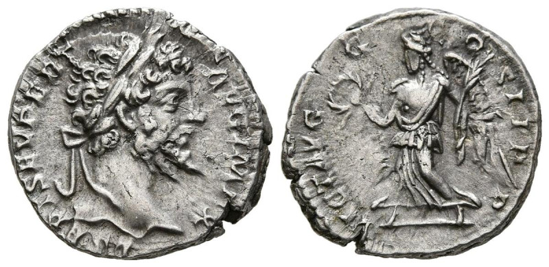 SEPTIMIO SEVERO. Denario. (Ar. 3,07g/17mm). 198 d.C. Laodicea. (RIC 499). Anv: C...