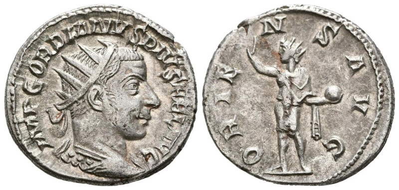 GORDIANO III. Antoniniano. (Ar. 4,29g/22mm). 242-244 d.C. Antioquía. (RIC 213). ...