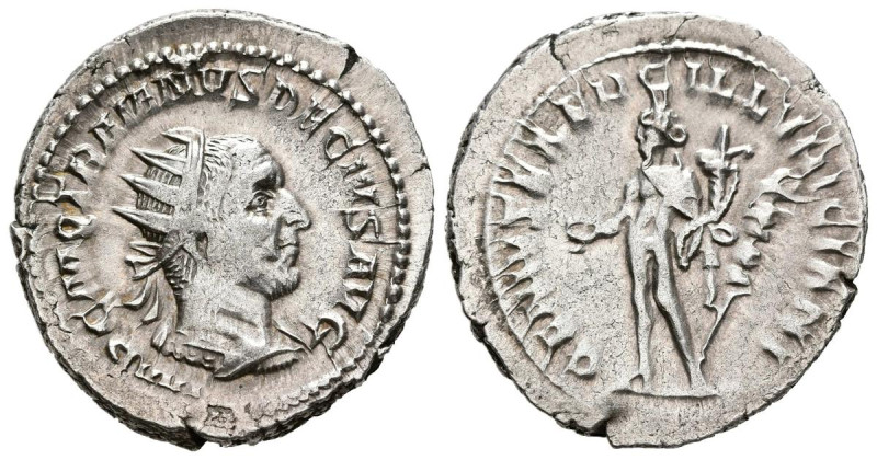 TRAJANO DECIO. Antoniniano. (Ar. 4,88g/23mm). 249-251 d.C. Roma. (RIC 16c). Anv:...