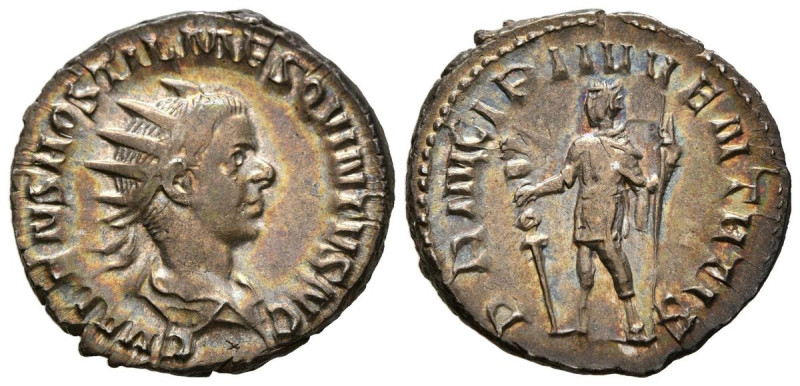 HOSTILIANO. Antoniniano. (Ar. 3,78g/21mm). 250-251 d.C. Roma. (RIC 181d). Anv: B...