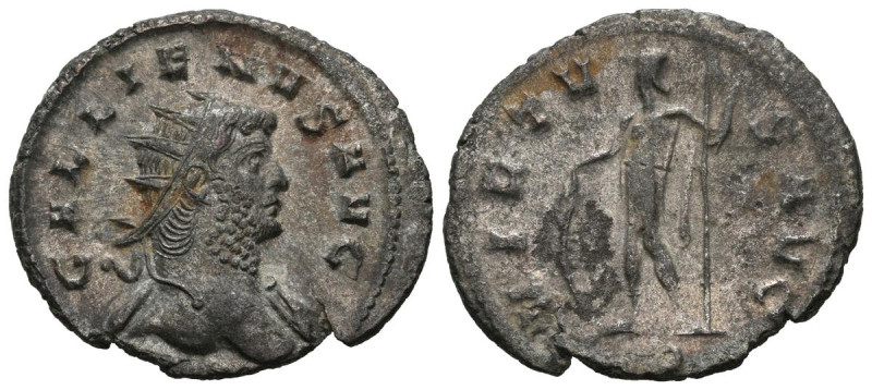 GALIENO. Antoniniano. (Ae. 3,16g/23mm). 260-262 d.C. Roma. (RIC 325 var). Anv: B...