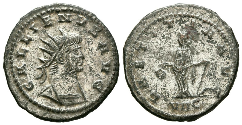 GALIENO. Antoniniano. (Ae. 3,39g/21mm). 266-267 d.C. Antioquía. (RIC 616). Anv: ...
