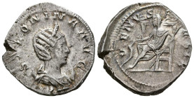 SALONINA. Antoniniano. (Ae. 5,04g/23mm). 257-258 d.C. Colonia. (RIC 7). Anv: Busto diademado y drapeado de Salonina sobre creciente a derecha, alreded...