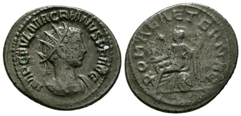 MACRIANO. Antoniniano. (Ae. 3,81g/22mm). 260-261 d.C. Samosata. (RIC 11). Anv: B...