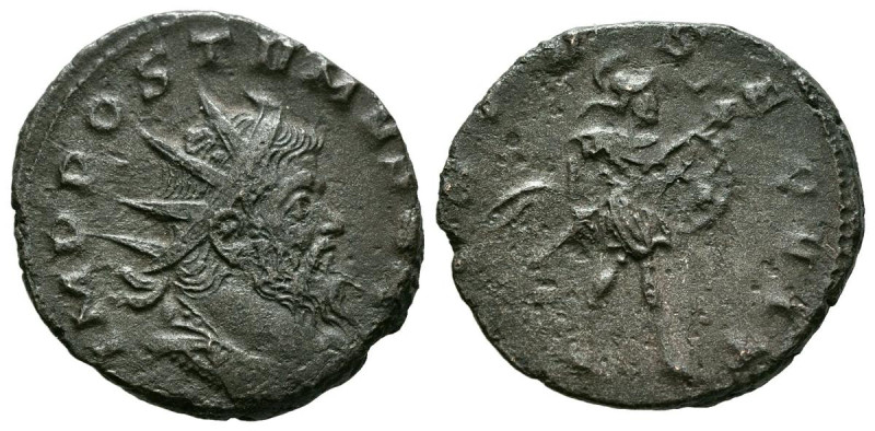 AUREOLO, en nombre de Póstumo. Antoniniano. (Ae. 3,21g/20mm). 260-269 d.C. Medio...